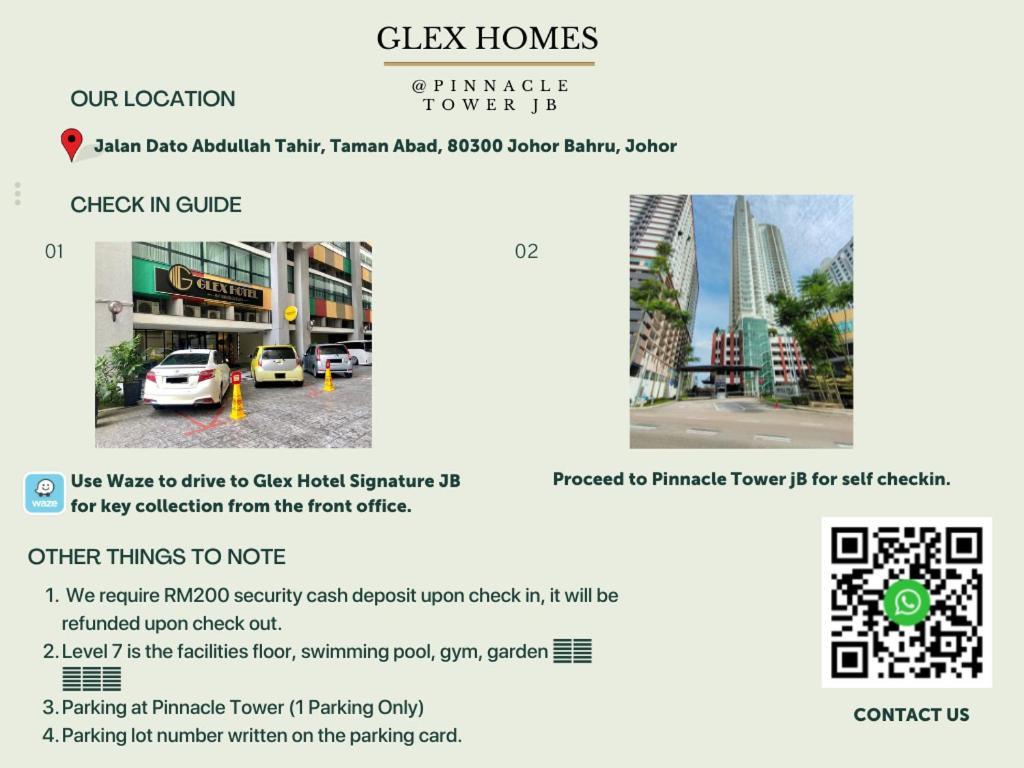 Glex Homes, Pinnacle Tower Johor Bahru Dış mekan fotoğraf